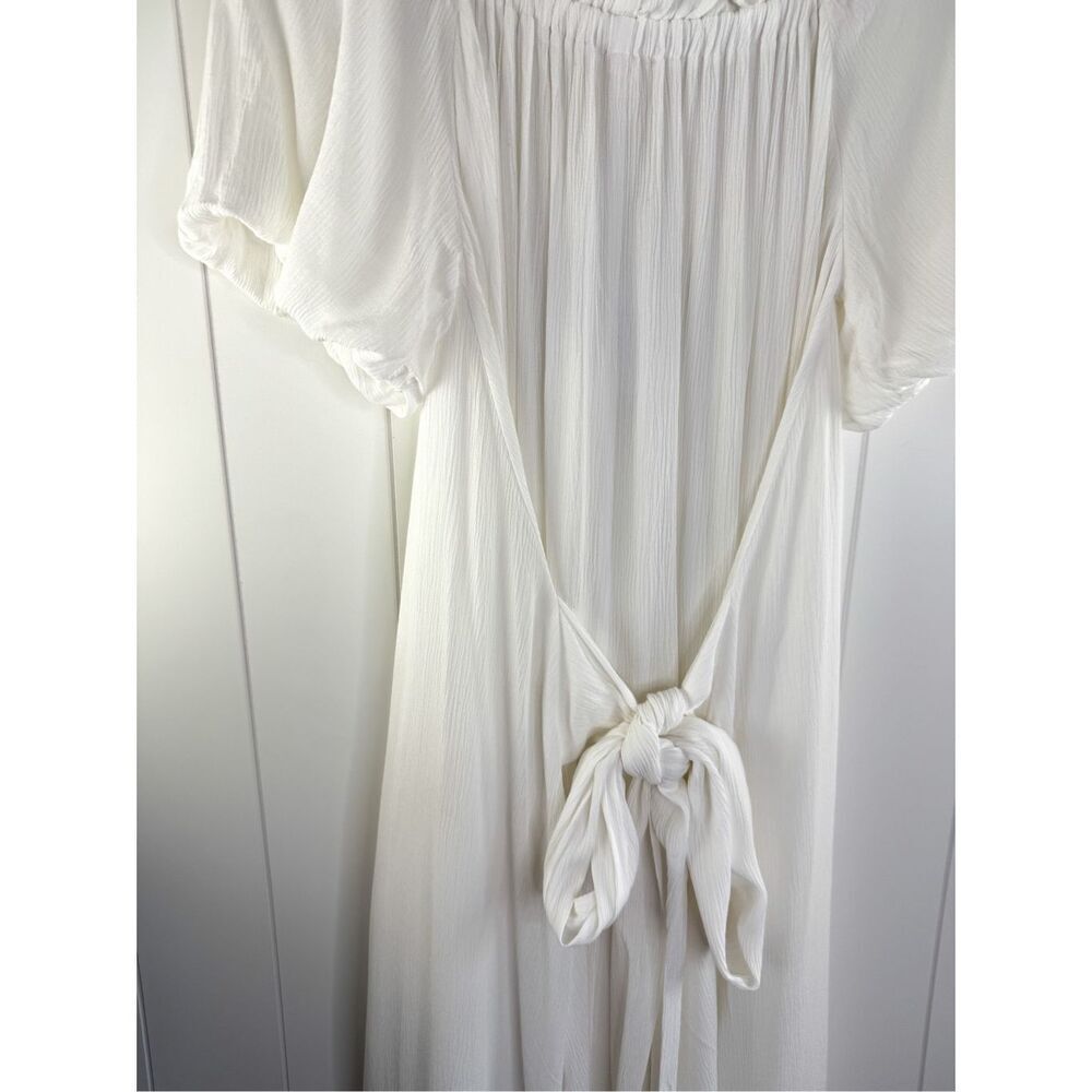 NWT Coven & Co White Milkmaid Dress Size XS Lagenlook Maternity - Picture 10 of 13